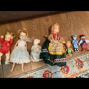 Lot of 37 Vintage Dolls